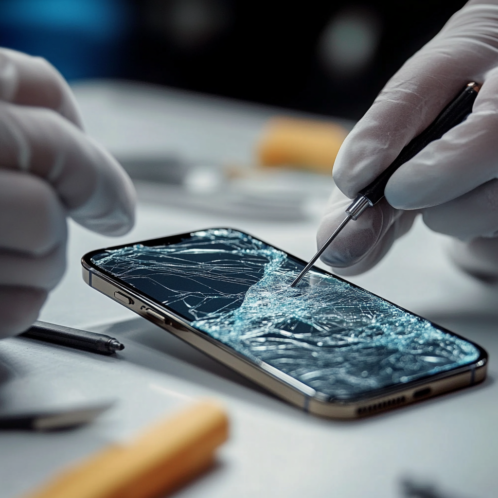 iPhone 15 Cracked Screen Repair